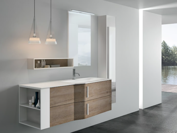 STR8 102 - Wall-mounted vanity unit with drawers by Gruppo Geromin - view 2